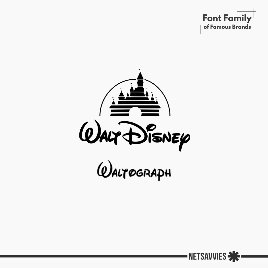 Famous Font Families- Disney